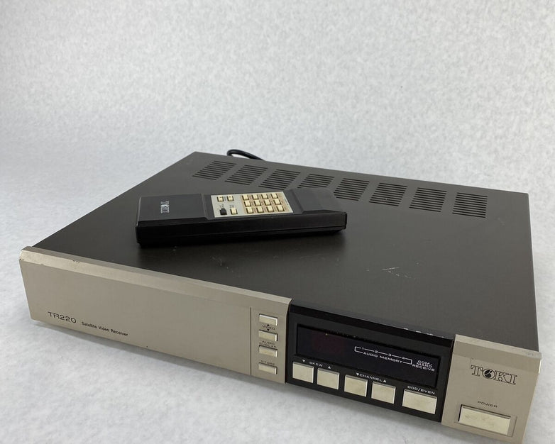 Vintage Toki TR220 Synthesized Block Receiver w/ Genuine Remote