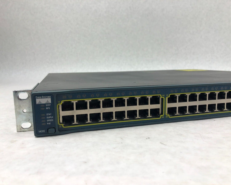 Cisco WS-C3560-48PS-S Catalyst 3560 Series PoE-48 Ethernet Switch
