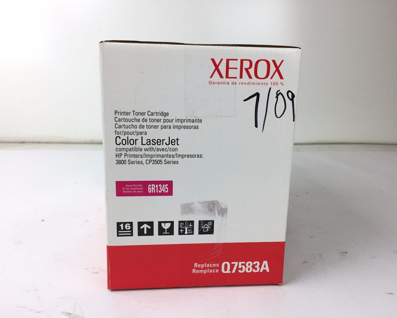 Xerox 6R1345 Magenta Toner Compatible with HP Q7583A for HP LaserJet 3800 CP3505