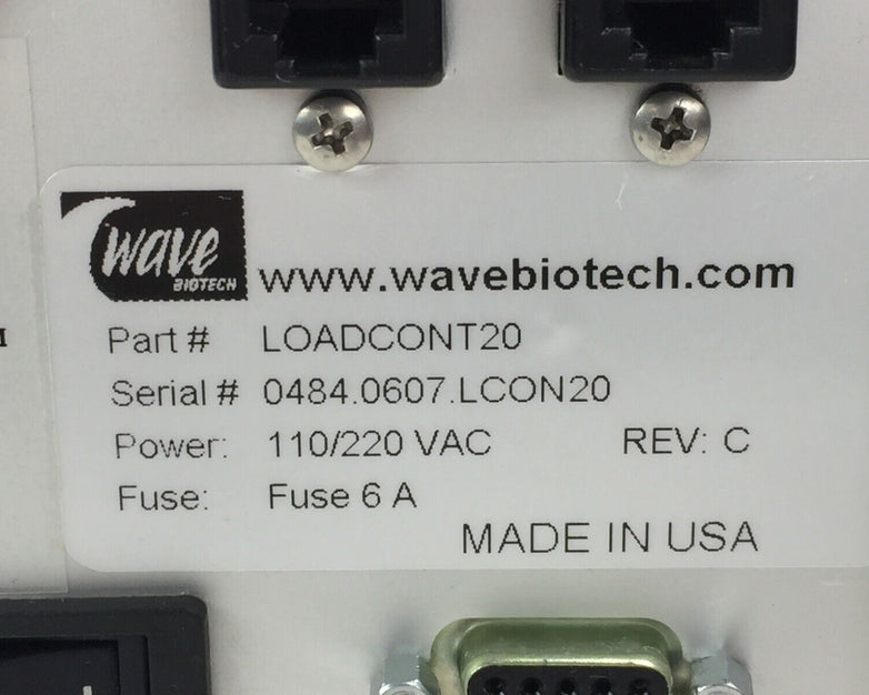 Wave Biotech LOADCOUNT 20 Includes Power Cord