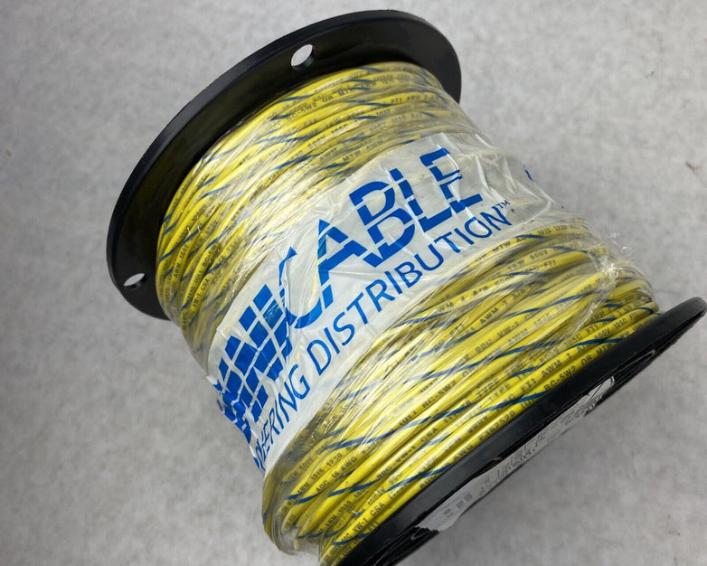 Omni Cable L716ST-08 16(26ST)TC PVC 600V/1000V Yellow 1015 / 1230 / 1032 500FT