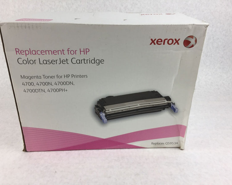 Xerox Replacement Magenta Toner Cartridge for HP 4700 Q5953A 13,100 page yield