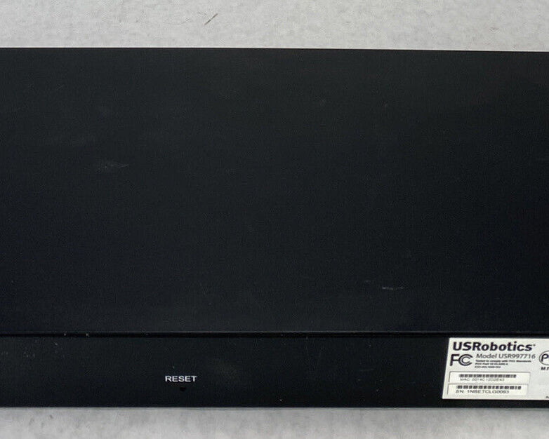 USRobotics USR997716 Gigabit 10/100/1000Mbps Ethernet 16 Port Switch Black