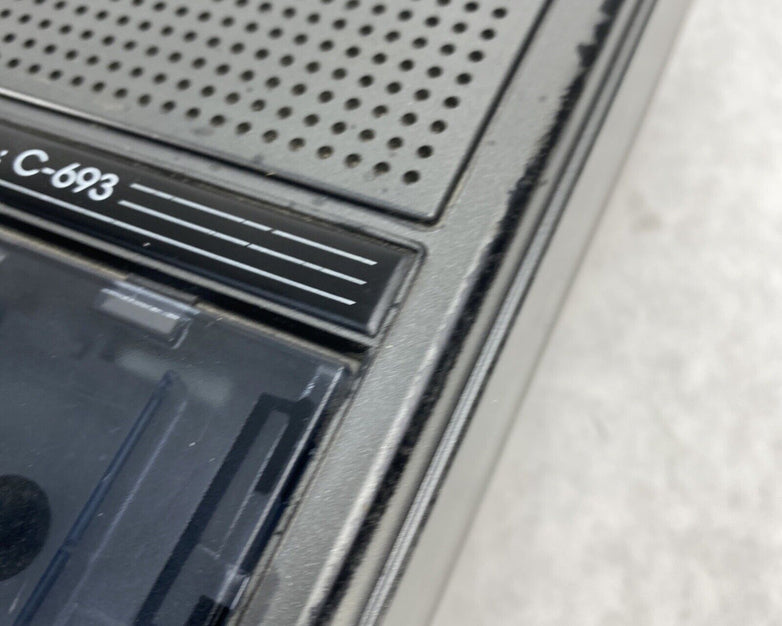 Centennial C-693 Slimline Cassette Tape Recorder NO FAST FORWARD