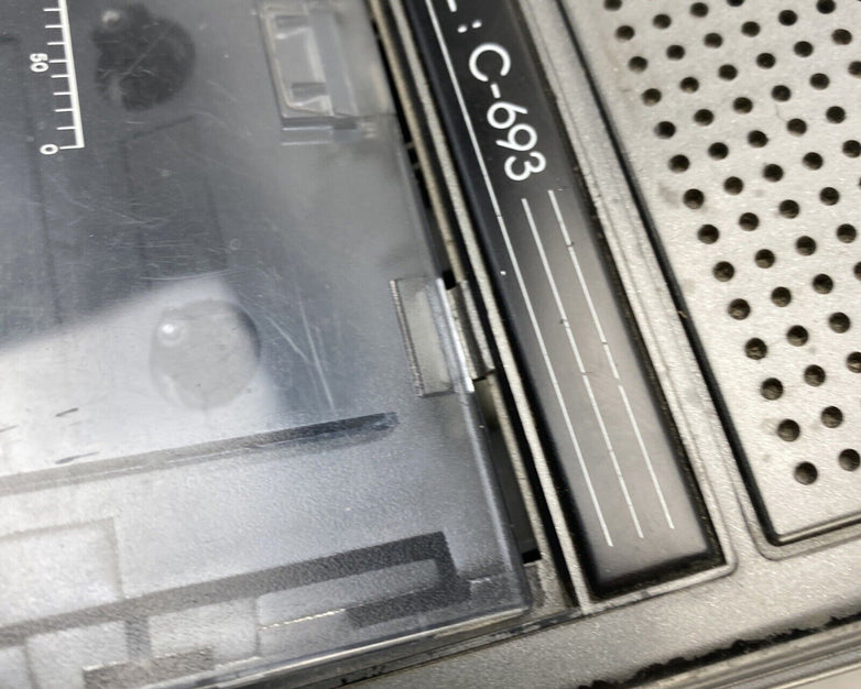 Centennial C-693 Slimline Cassette Tape Recorder NO FAST FORWARD