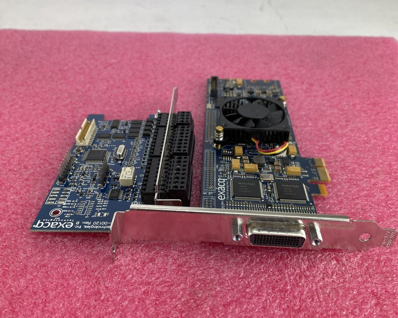 Exacq EXG100-00156 RB6 w/ExacQ 940-00120 EXG100-00137 Adapter Card