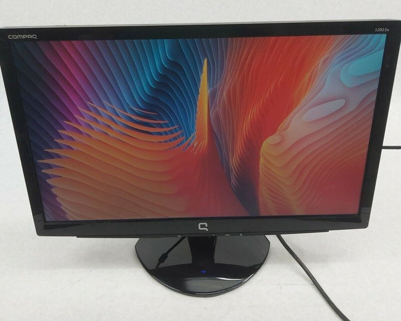 HP Compaq S2022a 20" LCD Monitor WM768A Grade C Pwr Cord Included