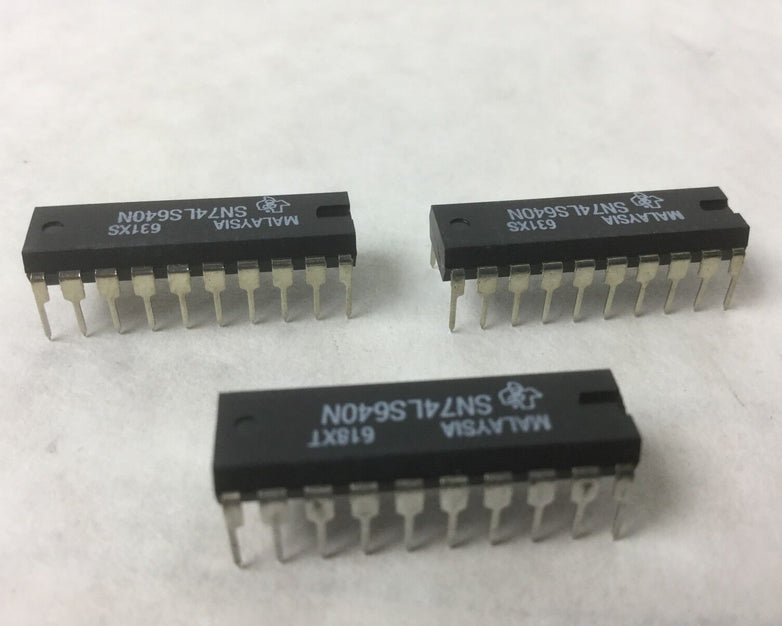 TEXAS SN74LS640N, IC BUS TRANSCEIVER 8BIT 20 DIP, Lot of 3