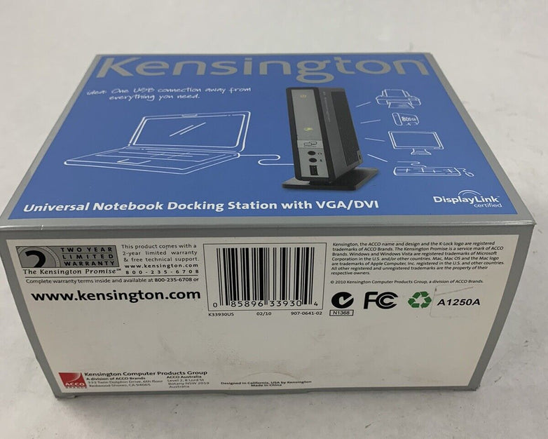 Kensington K33930US Universal Docking Station
