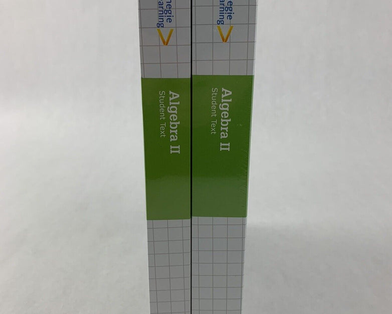 Carnegie Learning Algebra II 4th edition Volumes 1 & 2 TS-A2CC/SE-18D