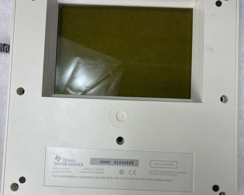 Texas Instruments I0699C ViewScreen Projector for TI 73 80 81 82 83Plus
