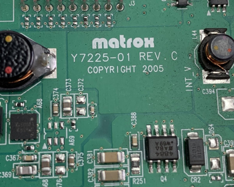 Matrox Y7225-01 DSXLE/200 M093180 63039621286 Video Capture Board Card