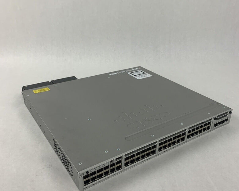 Cisco Catalyst WS-C3850-48PW-S 48 Port Ethernet Switch W/ C3850-NM-4-1G Module