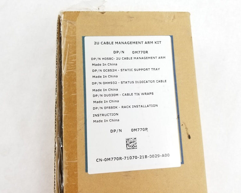 Dell 2U Cable Management Arm Kit DP/N 0M770R