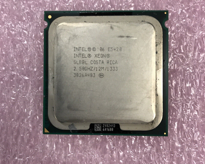 Intel Xeon E5420 2.50GHz LGA771 Socket Quad-Core CPU Processor SLBBL