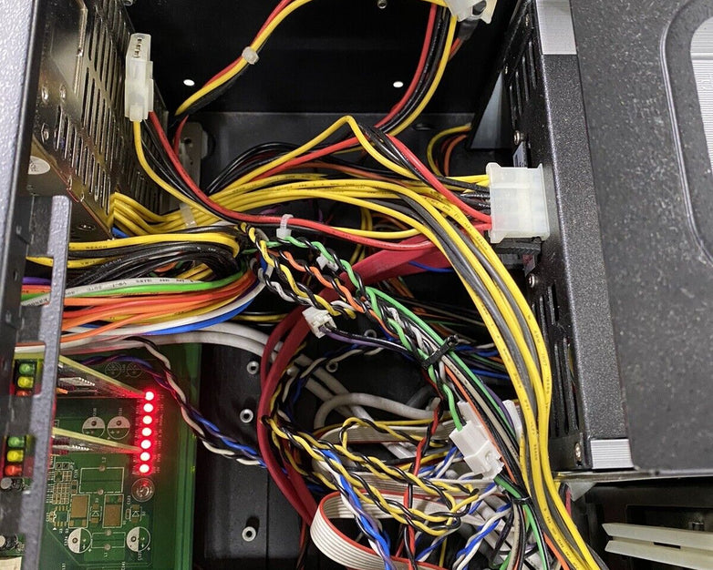 Harris 302050-32 H Class Controller Axiomtek AX6156ETB2F-L-R Industrial Chassis