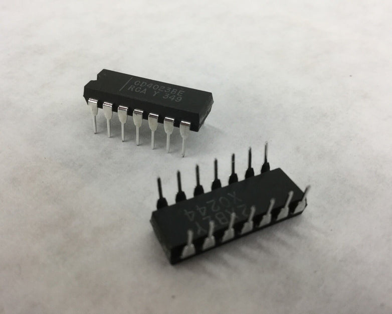 Genuine RCA CD4023BE Integrated Circuit 14 Pin Lot of 24