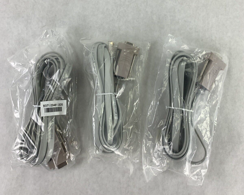 New Lot of 3 Foxconn Console Cable RJ45 to DB9 Female Adapter E124936-D