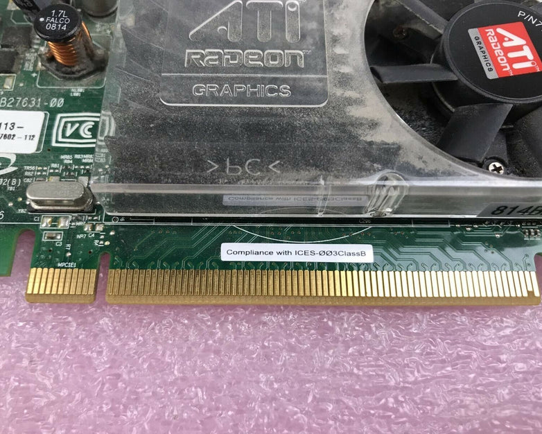 DELL 0XX355 ATI Radeon 109-B27631-00 256MB PCI-E Low Profile Video Card
