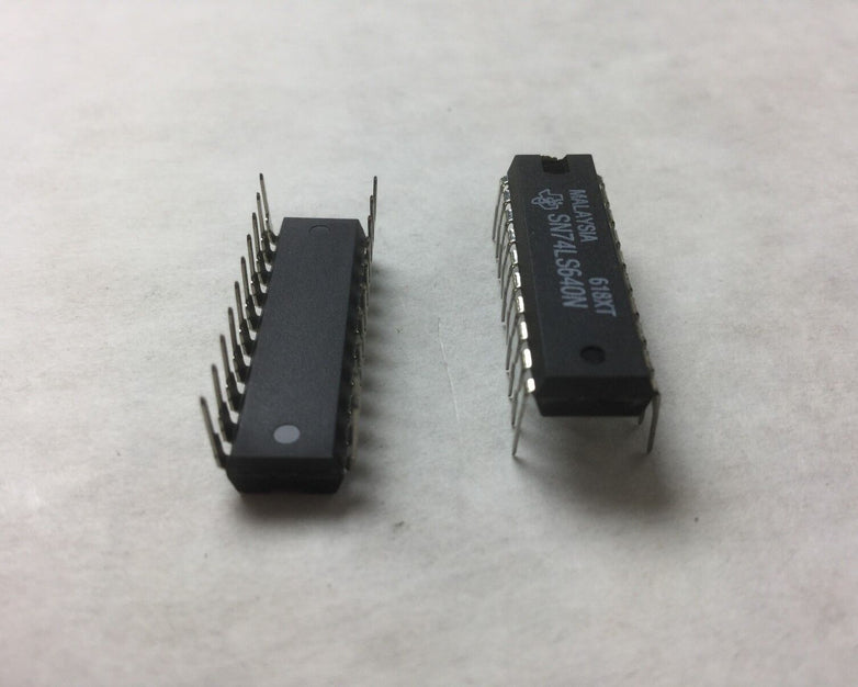 TEXAS SN74LS640N, IC BUS TRANSCEIVER 8BIT 20 DIP, Lot of 2