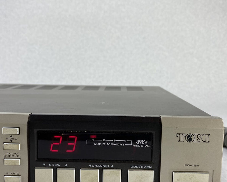 Vintage Toki TR220 Synthesized Block Receiver w/ Genuine Remote