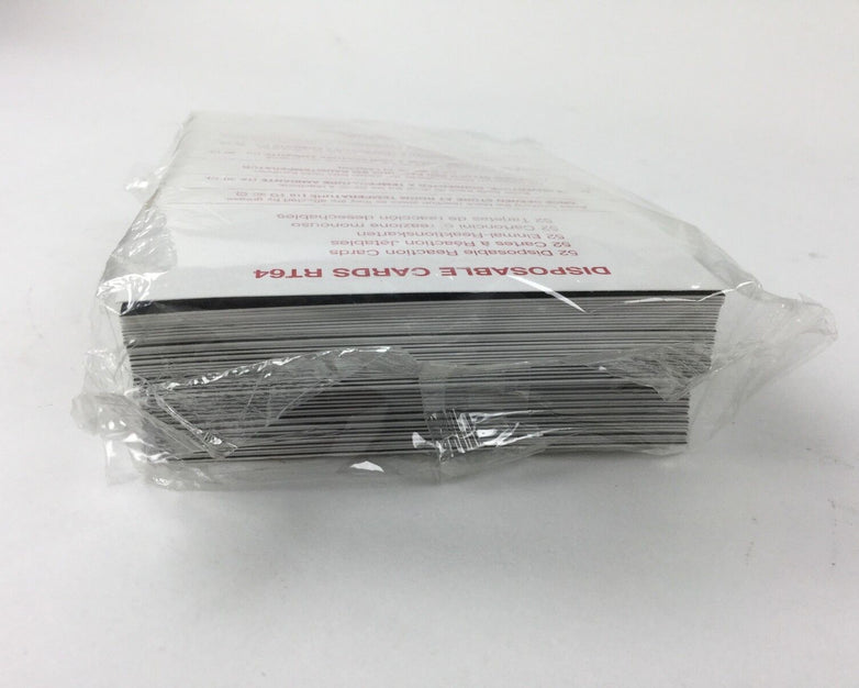 Remel Disposable Cards RT64 30369001 (Lot of 52)