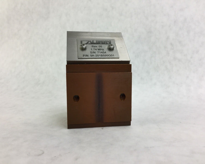 Caldon 9A-201B595G01 1.74 MHz CW 7983 OW 38.00 HW .635 Untested