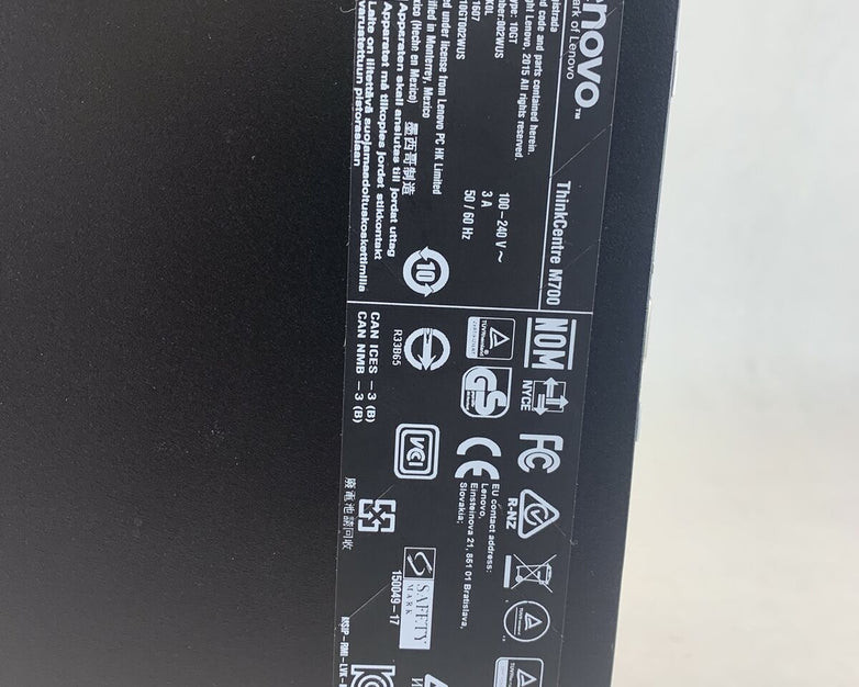 Lenovo ThinkCentre M 7000 SFF Intel Core i5-6400 2.7GHz 8GB RAM No HDD NO OS
