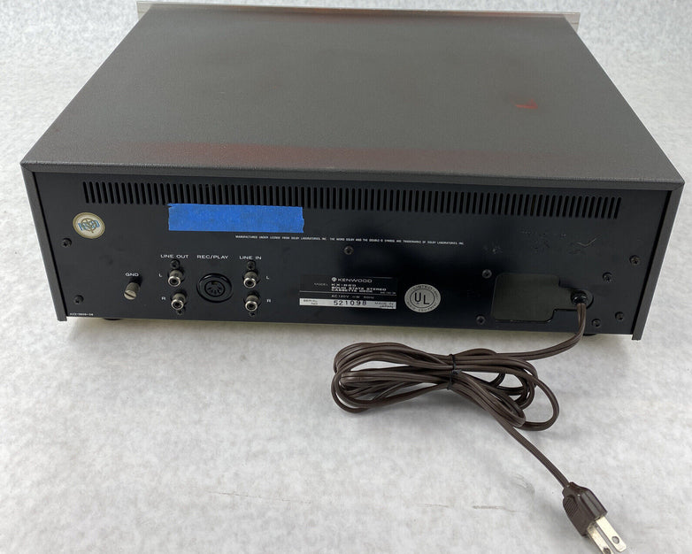 Kenwood KX-620 Stereo Cassette Deck NEEDS REPAIR