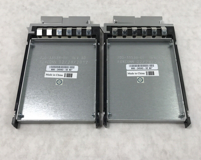 (Lot of 2) Foxconn 700-33539-01 Hard Drive Caddies