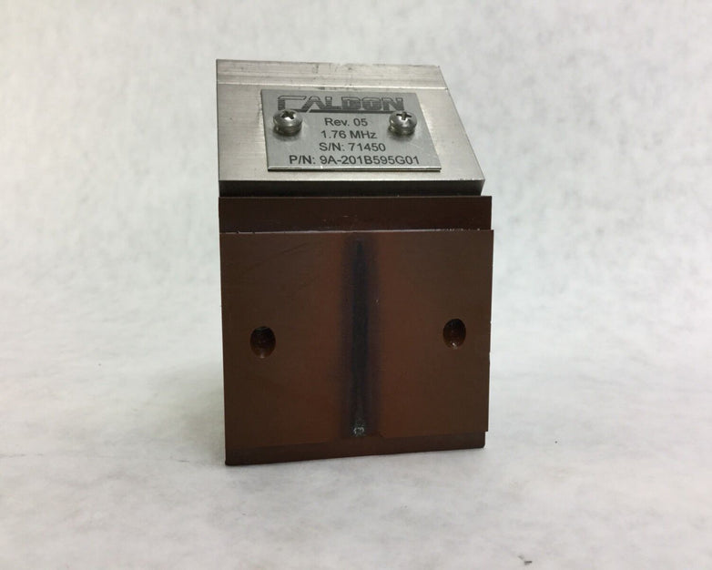 Caldon 9A-201B595G01 1.76 MHz CW 8017 OW 37.95 HW .636 Untested