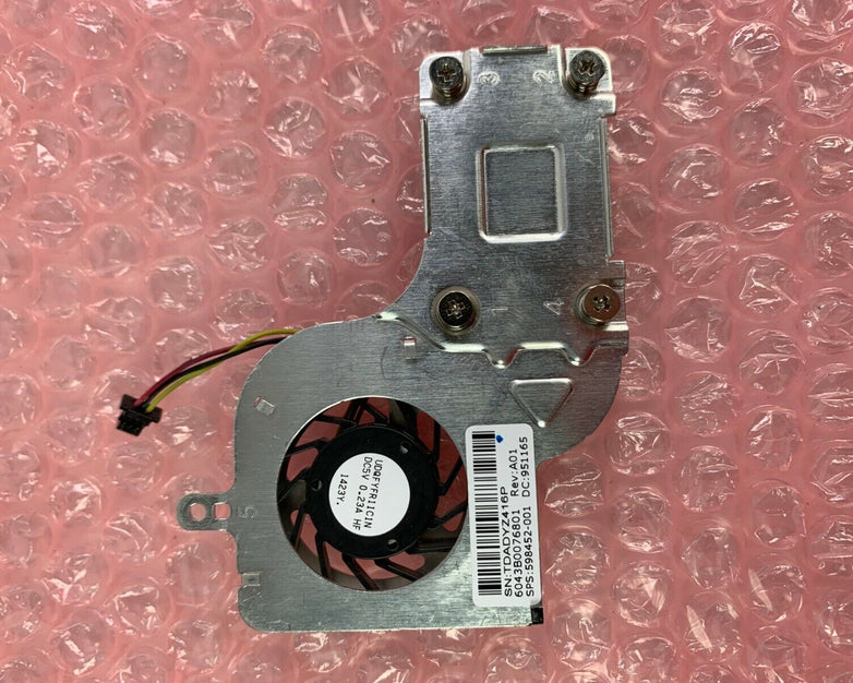 HP 598452-001 Heat Sink with Fan for HP Mini 5103