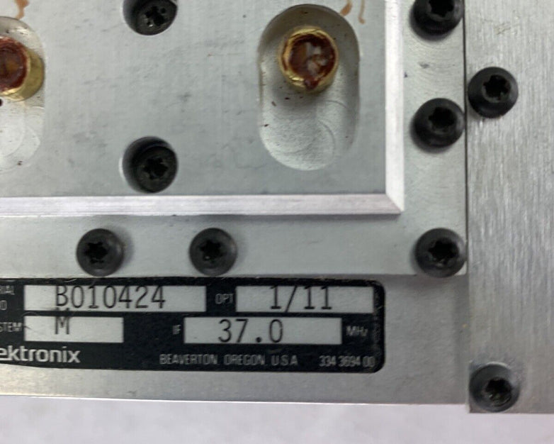Tektronix TDC2 UHF Tunable Down Converter Untested