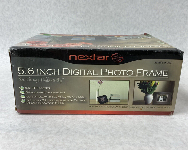 Nextar N5-103 5.6" Digital Photo Frame Bundle
