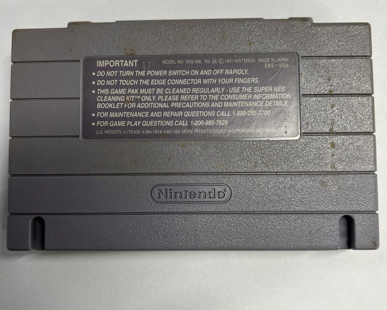 Vintage Drakkhen Super Nintendo SNES Video Game Card