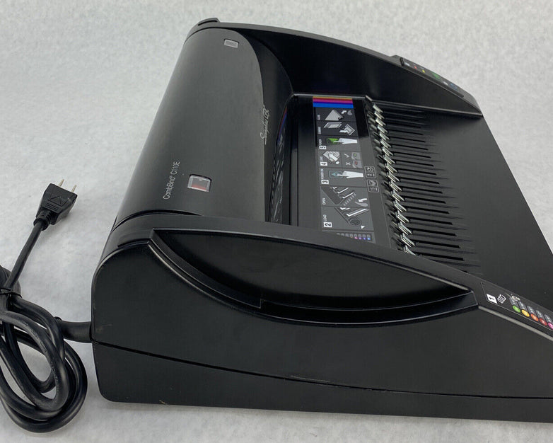 Acco 7704250C Swingline GBC CombBind C110E Binding Machine