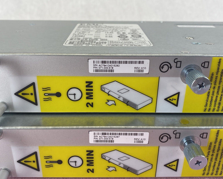 EMC 071-000-518 400W DAE Hot-Swap AC SG7008 server power supply Lot of 2