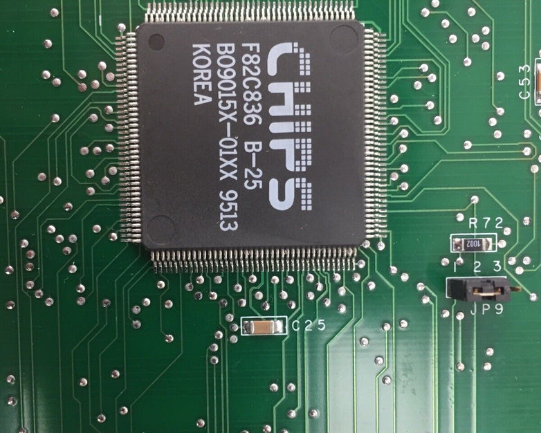 Circuit Board - Chips B0915X-01XX 9513 F82C836 - 609249 - Untested