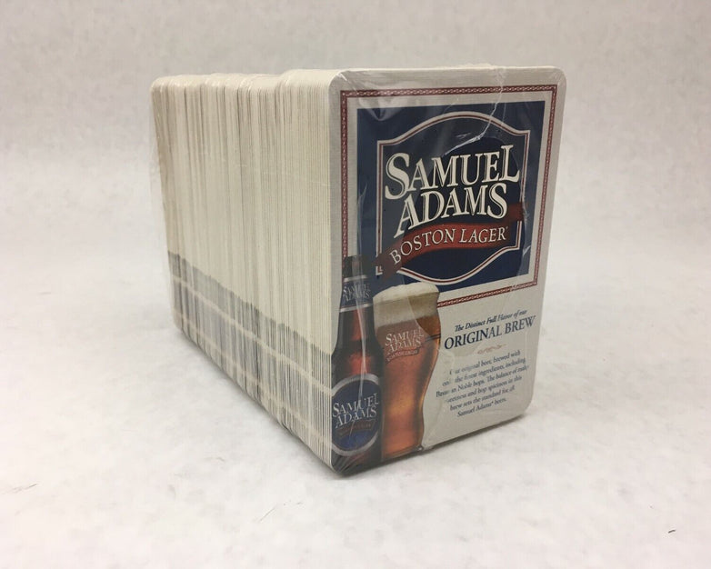 Sam Samuel Adams Beer Coaster Bar Barware Full Sleeve 125 Boston Lager 2010