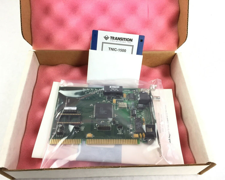 TRANSITION TNIC 1500 16 Bit ISA Ethernet 10BaseT 10Base2