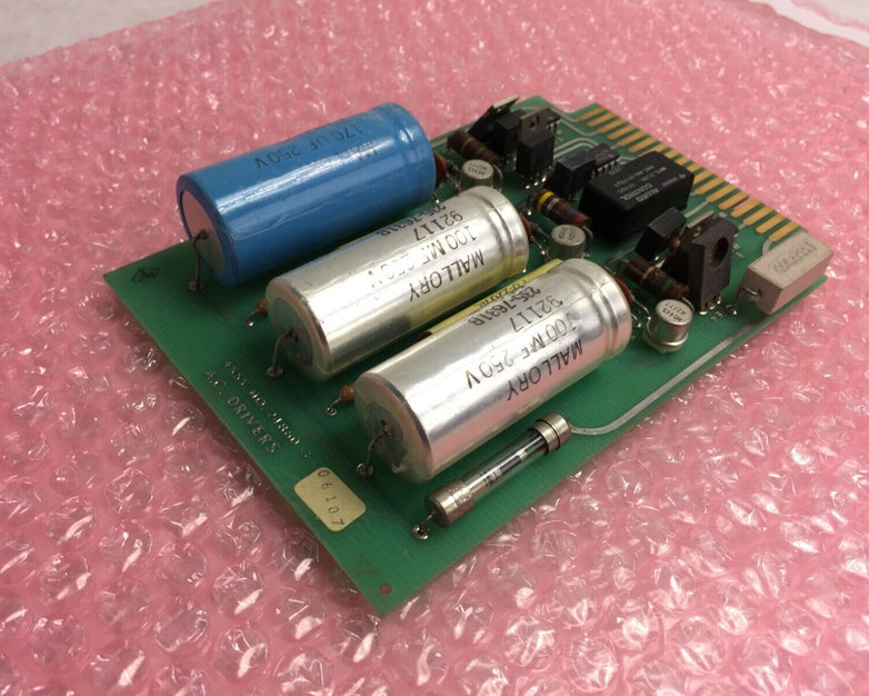 MSI 06107 A.C. Drivers Assy No 24860-3 Card