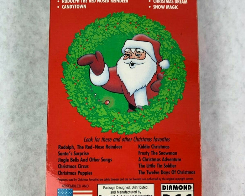 Vintage Classic Rudolph the Red Nosed Reindeer 1993 VHS Tape Movie Christmas