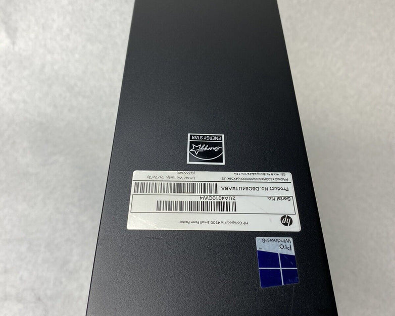 HP Compaq Pro 4300 i3-3220 3.3GHz + 2GB RAM (NO HDD NO OS)