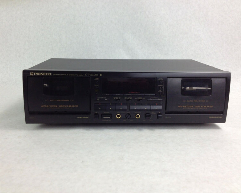 Pioneer CT-W602R Stereo Double Cassette Deck