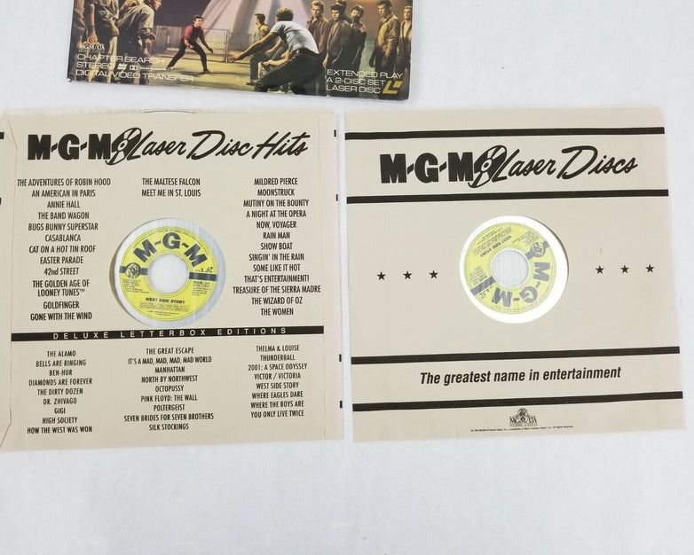 West Side Story Laserdisc Deluxe Letter Box Edition