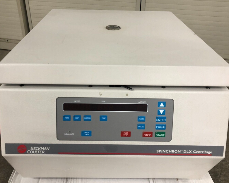 Beckman Coulter Spinchron DLX Benchtop Swing Bucket Centrifuge 365303