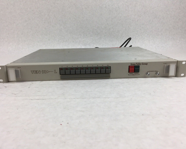 Grass Valley Group Ten XL Routing A/V SWR 1 Video Matrix Rackmount