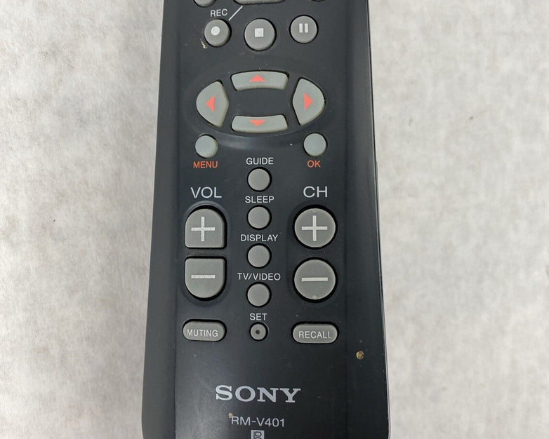 Sony RM-V401 TV CD DVD VCR Cable Satellite Reciever Remote Control TESTED