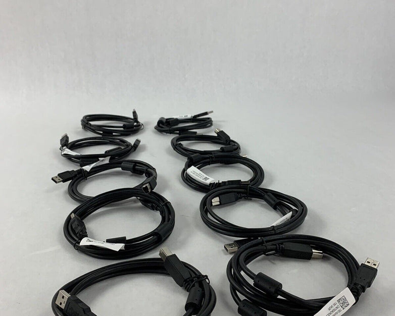 Lot of 10 HP USB 3.0 A Male to B Male Printer Scanner Cable