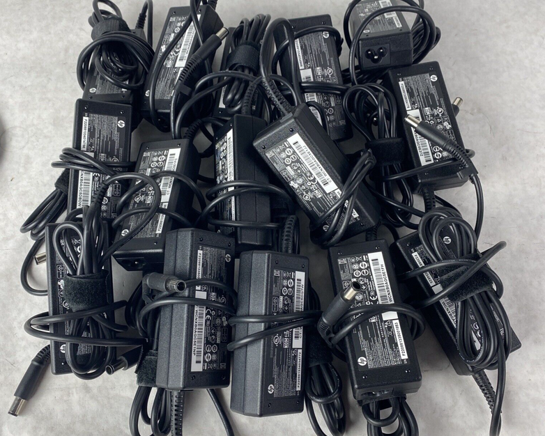 Lot of 15 HP AC Power Adapters PPP009C Laptop Charger 19.5V 65W